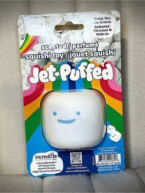 Jet Puffed Scented Squishi Toy - White